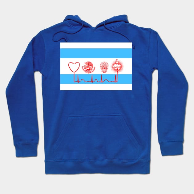 chicano nurse Hoodie by The Losers Club